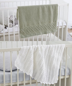 NEW Newborn Knitting Book 4 Baby Blankets