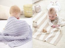 Load image into Gallery viewer, NEW Newborn Knitting Book 4 Baby Blankets
