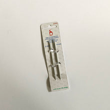 Load image into Gallery viewer, Cable Needle Pair, Straight, Aluminium, 3 and 4mm
