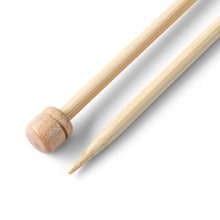 Load image into Gallery viewer, Knitting Needles: 4mm, PRYM, Bamboo, 33cm
