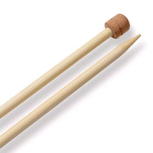 Load image into Gallery viewer, Knitting Needles: 6mm, PRYM, Bamboo, 33cm
