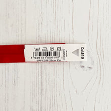 Load image into Gallery viewer, Zip: Red, 25cm (10in), YKK, Closed End
