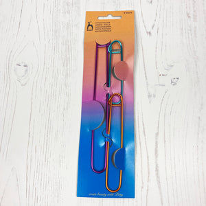 Pony Stitch Holders, Set of 3 in Assorted Sizes and Colours