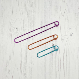 Pony Stitch Holders, Set of 3 in Assorted Sizes and Colours