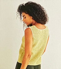 Load image into Gallery viewer, Crochet Pattern: Sultan Stitch Vest in 4 Ply Yarn
