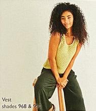 Load image into Gallery viewer, Crochet Pattern: Sultan Stitch Vest in 4 Ply Yarn
