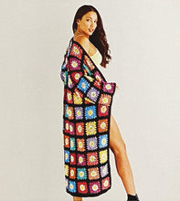 Load image into Gallery viewer, Crochet Pattern: Coat&#39;chella Jacket in Granny Squares
