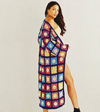 Load image into Gallery viewer, Crochet Pattern: Coat&#39;chella Jacket in Granny Squares
