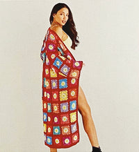 Load image into Gallery viewer, Crochet Pattern: Coat&#39;chella Jacket in Granny Squares
