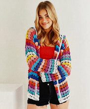 Load image into Gallery viewer, Crochet Pattern: Hoodstock Hoodie or Beach Wrap

