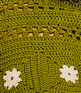 Crochet Pattern: Flower Power Two Piece Skirt and Crop Top
