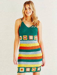 Crochet Pattern: Mainstage Mini Dress