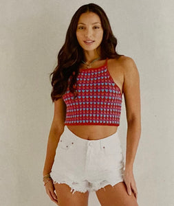 Crochet Pattern: With the Band Vest
