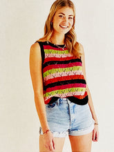 Load image into Gallery viewer, Knitting Pattern: Headliner Stripe Vest
