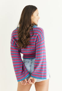 Knitting Pattern: Cow Bell Sleeve Sweater