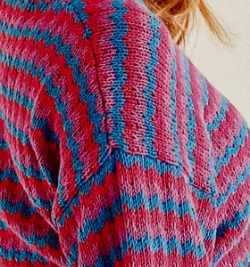 Knitting Pattern: Cow Bell Sleeve Sweater