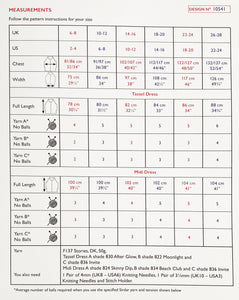 Knitting Pattern: Just Add Shades Dress