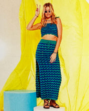 Load image into Gallery viewer, Knitting Pattern: Mic Drop Maxi and Crop Top

