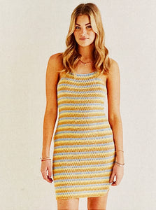 Knitting Pattern: Sing Along Stripe Dress