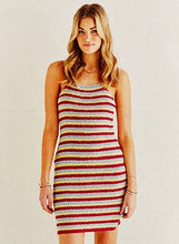 Load image into Gallery viewer, Knitting Pattern: Sing Along Stripe Dress
