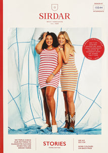 Knitting Pattern: Sing Along Stripe Dress