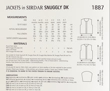 Load image into Gallery viewer, Knitting Pattern: Baby Jacket and Hoodie for 0-7 Years
