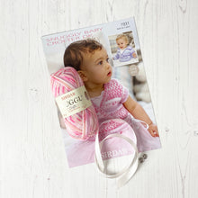 Load image into Gallery viewer, Pattern + Yarn: Ballet Cardigans in Pink Sirdar Snuggly Crofter DK Yarn
