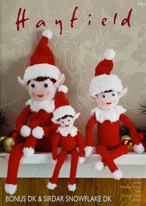 Knitting Pattern: Christmas Elves