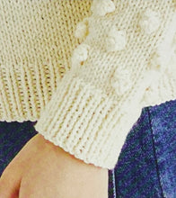 Load image into Gallery viewer, SALE: Knitting Pattern: Popcorn Stitch Cardigan for 3-7 Years
