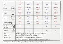 Load image into Gallery viewer, SALE: Knitting Pattern: Popcorn Stitch Cardigan for 3-7 Years
