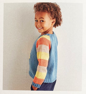SALE: Knitting Pattern: Fun Summer Sweaters for Kids 3-7 Years