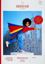 Load image into Gallery viewer, NEW Knitting pattern: Sirdar Super Hero Cape in DK Yarn for Kids Ages 3-7
