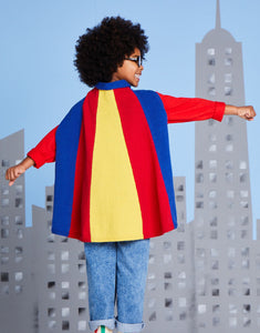 NEW Knitting pattern: Sirdar Super Hero Cape in DK Yarn for Kids Ages 3-7