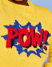Load image into Gallery viewer, NEW Knitting Pattern: Sirdar Super POWer Sweater in DK Yarn for Kids Ages 3-7
