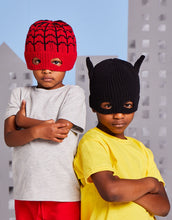 Load image into Gallery viewer, NEW Knitting pattern: Sirdar Super Hero Hats in DK Yarn for Kids Ages 3-7
