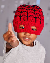 Load image into Gallery viewer, NEW Knitting pattern: Sirdar Super Hero Hats in DK Yarn for Kids Ages 3-7
