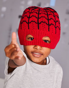 NEW Knitting pattern: Sirdar Super Hero Hats in DK Yarn for Kids Ages 3-7