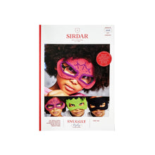 Load image into Gallery viewer, Crochet Pattern: Sirdar Superhero Alter Ego Masks in DK Yarn for Kids 3-7
