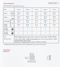 Load image into Gallery viewer, NEW Knitting Pattern: Sirdar Captain Five Star Sweater in DK Yarn for Kids Ages 3-7
