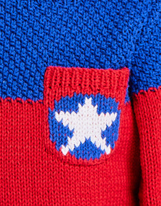 NEW Knitting Pattern: Sirdar Captain Five Star Sweater in DK Yarn for Kids Ages 3-7