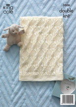Load image into Gallery viewer, NEW Knitting Pattern: Baby Blankets in DK Yarn

