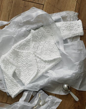 Load image into Gallery viewer, SALE: Knitting Pattern: Christening Set in 4 Ply Yarn
