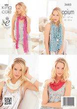 Load image into Gallery viewer, Knitting Pattern: Lacy Scarf, Snood, Poncho and Wrap
