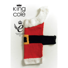 Load image into Gallery viewer, Knitting Pattern: Christmas Dog Coats in DK Yarn
