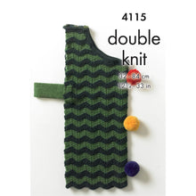 Load image into Gallery viewer, SALE: Knitting Pattern: Christmas Dog Coats in DK Yarn
