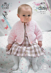 Knitting Pattern: Baby Cardigans and Baby Waistcoats for 0-24 Months