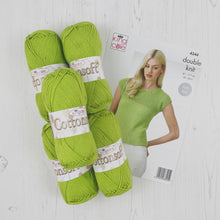 Load image into Gallery viewer, Pattern + Yarn: Ladies Summer Tops in Cotton DK Yarn
