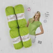 Load image into Gallery viewer, Pattern + Yarn: Ladies Summer Tops in Cotton DK Yarn
