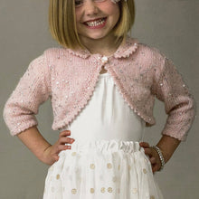 Load image into Gallery viewer, SALE: Knitting Pattern: Boleros in DK Yarn for Girls 2-9 Years
