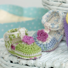 Load image into Gallery viewer, SALE: Crochet Pattern: Baby Shoes for Babies 0-12 Months
